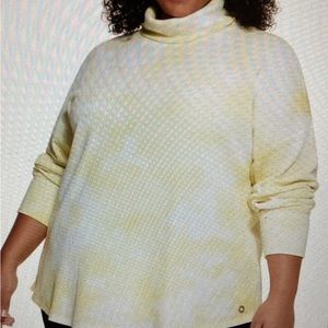Calvin Klein women performance tie dye yellow